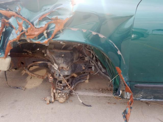 1D7HL48N03S151551 - 2003 DODGE DAKOTA QUA GREEN photo 9