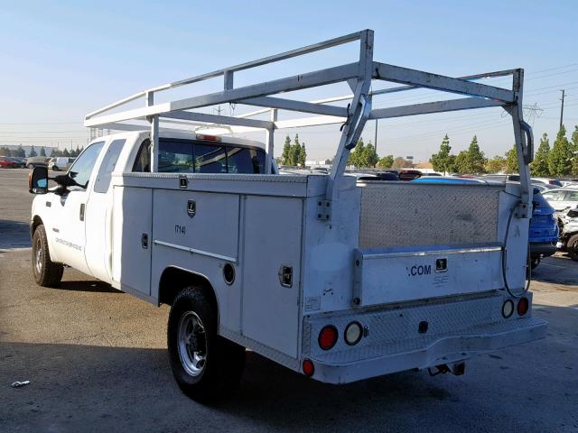 1FDSX34P54EC13057 - 2004 FORD F350 SRW S WHITE photo 3