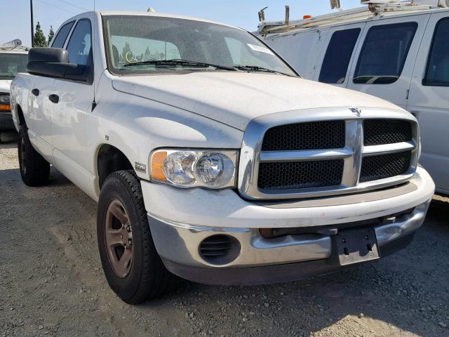 1D7HU18D34J205323 - 2004 DODGE RAM 1500 S WHITE photo 1