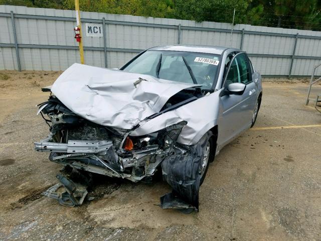 1HGCP26489A033660 - 2009 HONDA ACCORD LXP SILVER photo 2