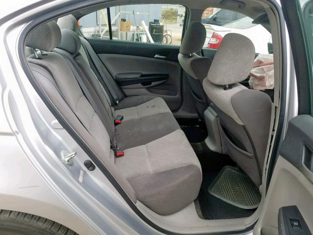 1HGCP26489A033660 - 2009 HONDA ACCORD LXP SILVER photo 6