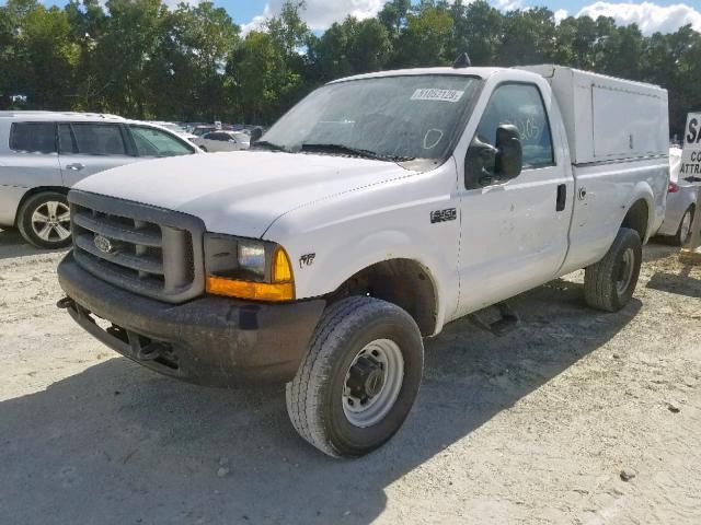 1FTSF31L2YEC49416 - 2000 FORD F350 SRW S WHITE photo 2