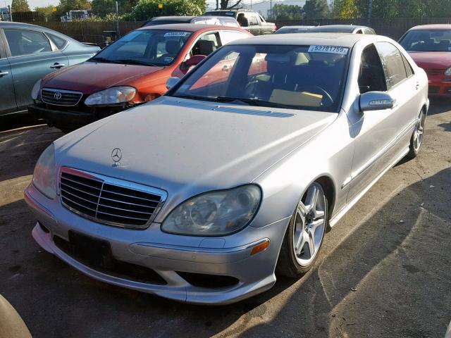 WDBNG70J76A465489 - 2006 MERCEDES-BENZ S 430 SILVER photo 2