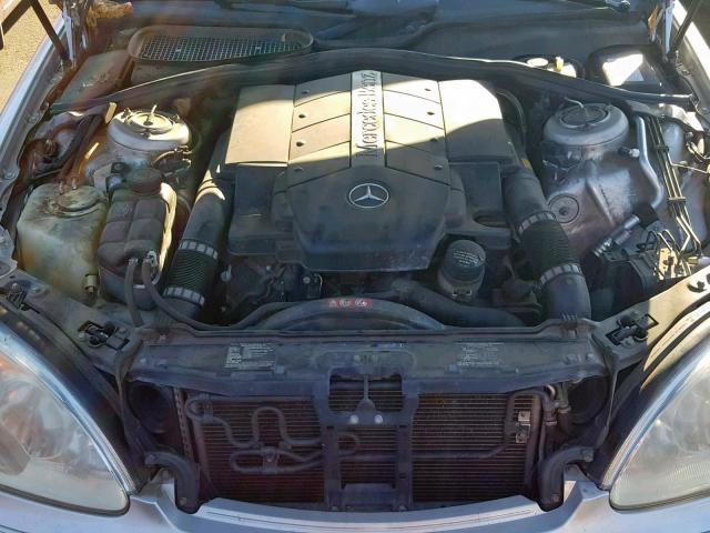 WDBNG70J76A465489 - 2006 MERCEDES-BENZ S 430 SILVER photo 7