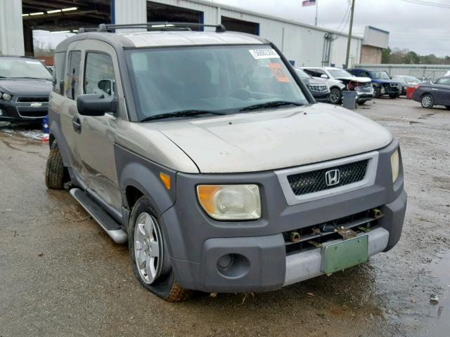 5J6YH28504L029679 - 2004 HONDA ELEMENT EX TAN photo 1