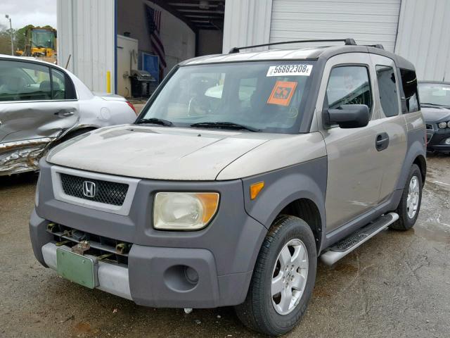 5J6YH28504L029679 - 2004 HONDA ELEMENT EX TAN photo 2