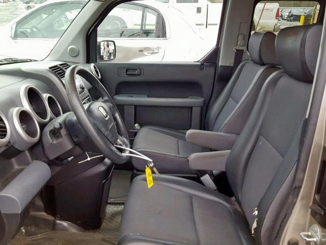 5J6YH28504L029679 - 2004 HONDA ELEMENT EX TAN photo 5