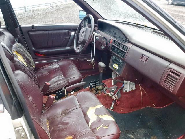 JM1HC2216J0122617 - 1988 MAZDA 929 SILVER photo 5