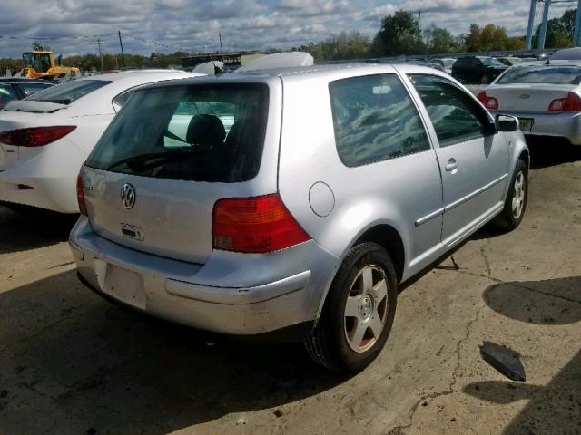 9BWBK61J234050074 - 2003 VOLKSWAGEN GOLF GL GRAY photo 4