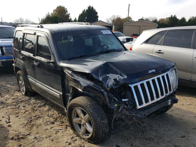 1J8GP58K69W528562 - 2009 JEEP LIBERTY LI BLACK photo 1