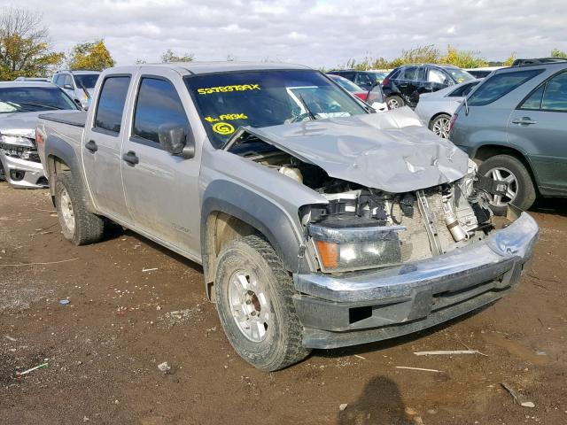 1GCDS136258198316 - 2005 CHEVROLET COLORADO SILVER photo 1