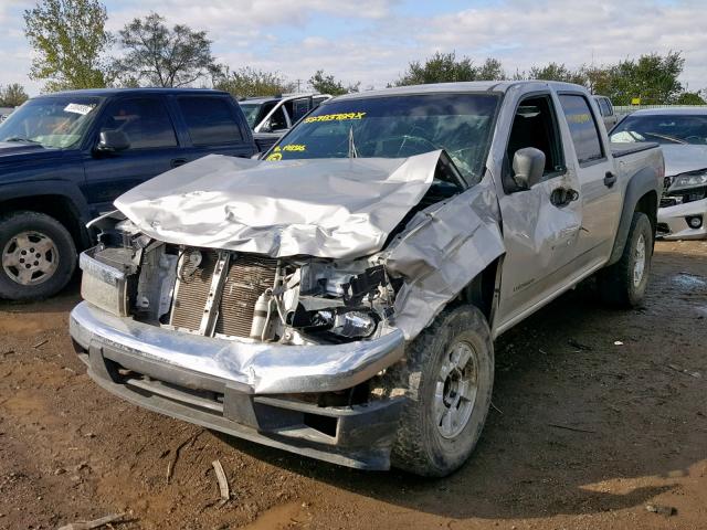 1GCDS136258198316 - 2005 CHEVROLET COLORADO SILVER photo 2