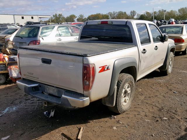 1GCDS136258198316 - 2005 CHEVROLET COLORADO SILVER photo 4