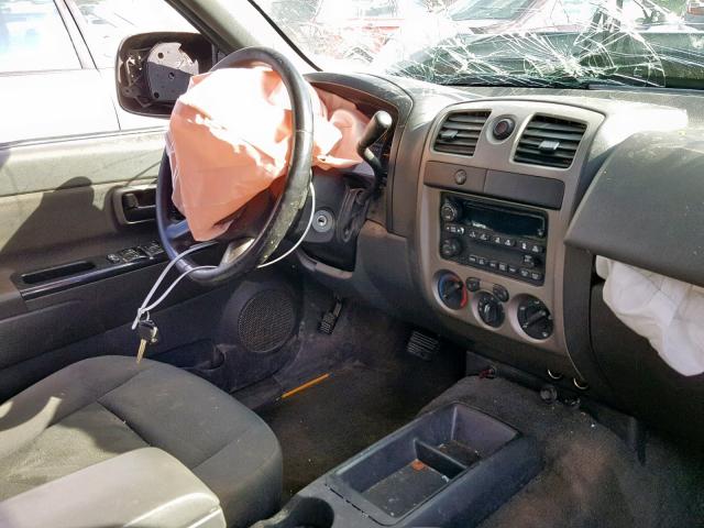 1GCDS136258198316 - 2005 CHEVROLET COLORADO SILVER photo 9