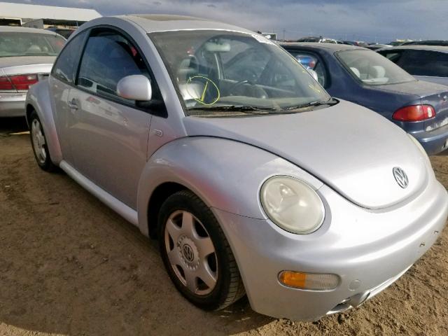 3VWDD21C5YM491066 - 2000 VOLKSWAGEN NEW BEETLE SILVER photo 1