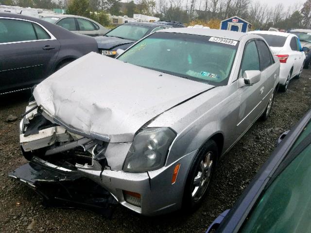 1G6DM56T450200247 - 2005 CADILLAC CTS SILVER photo 2