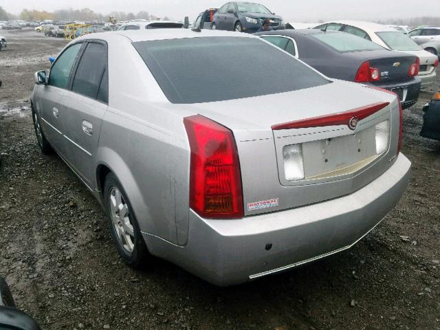 1G6DM56T450200247 - 2005 CADILLAC CTS SILVER photo 3