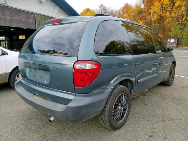 1D4GP25RX7B236914 - 2007 DODGE CARAVAN SE GREEN photo 4