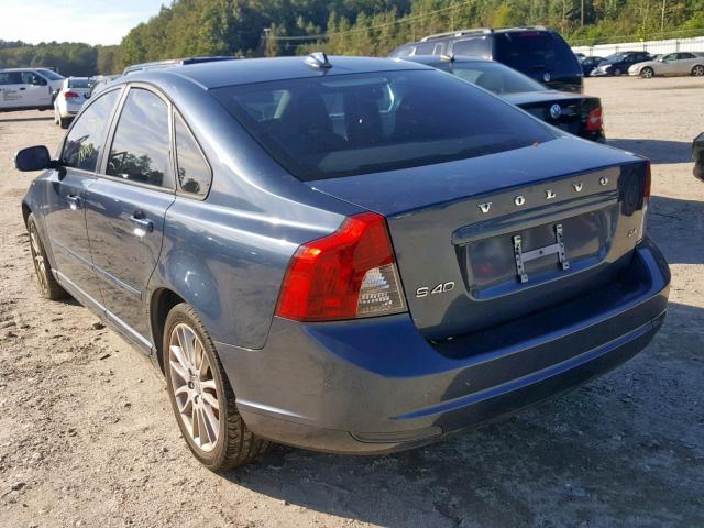 YV1MS390692443586 - 2009 VOLVO S40 2.4I BLUE photo 3