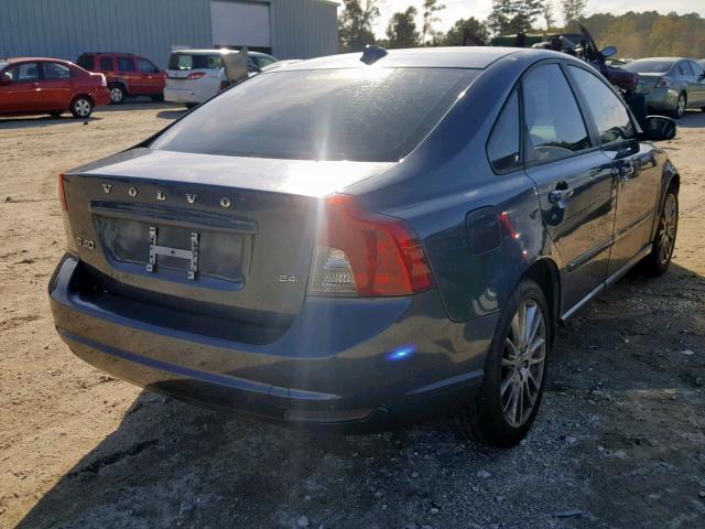 YV1MS390692443586 - 2009 VOLVO S40 2.4I BLUE photo 4