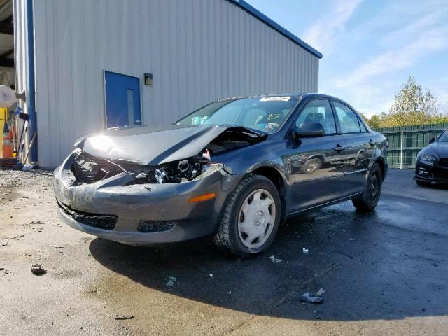 1YVFP80C635M08745 - 2003 MAZDA 6 I GRAY photo 2