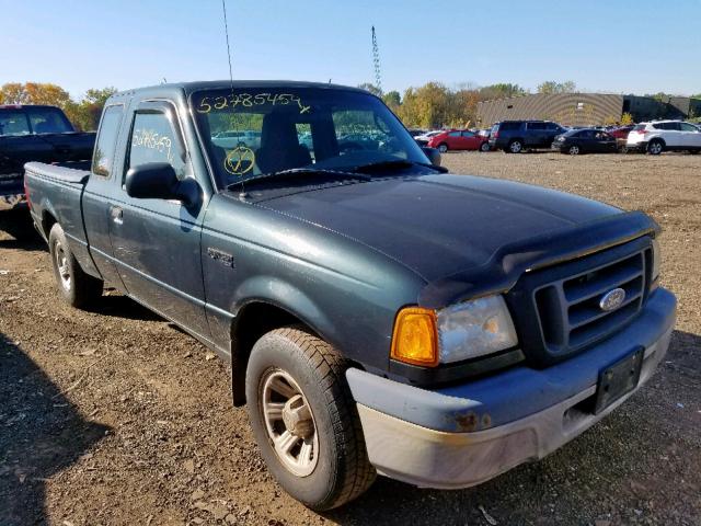 1FTYR14U05PA34823 - 2005 FORD RANGER SUP GREEN photo 1