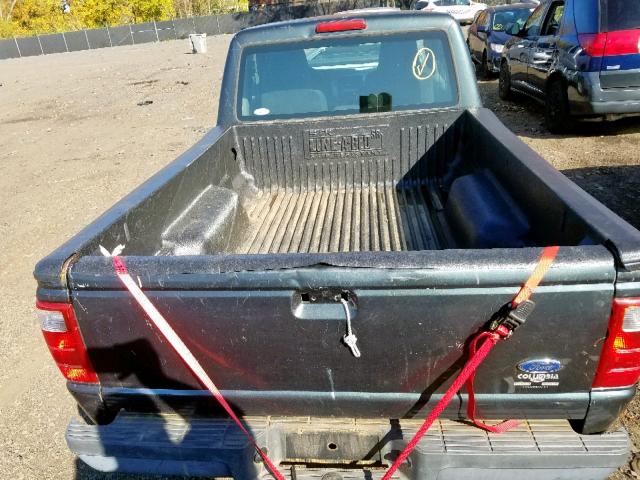 1FTYR14U05PA34823 - 2005 FORD RANGER SUP GREEN photo 9