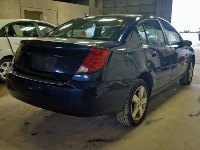 1G8AK55F67Z176690 - 2007 SATURN ION LEVEL BLUE photo 4