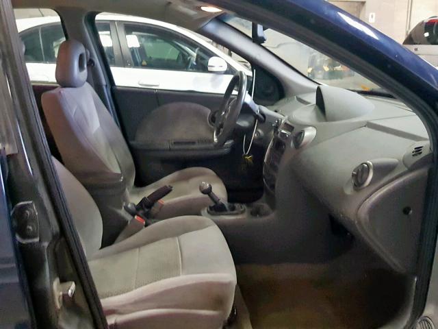 1G8AK55F67Z176690 - 2007 SATURN ION LEVEL BLUE photo 6