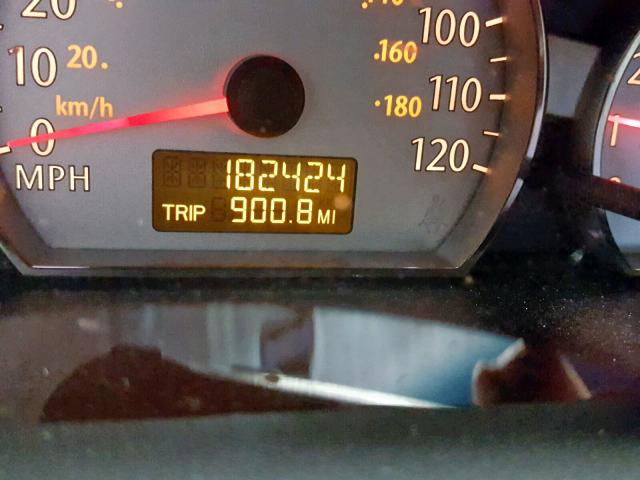 1G8AK55F67Z176690 - 2007 SATURN ION LEVEL BLUE photo 8