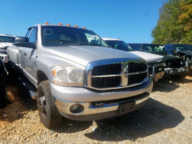 3D7ML48C86G238655 - 2006 DODGE RAM 3500 S SILVER photo 1