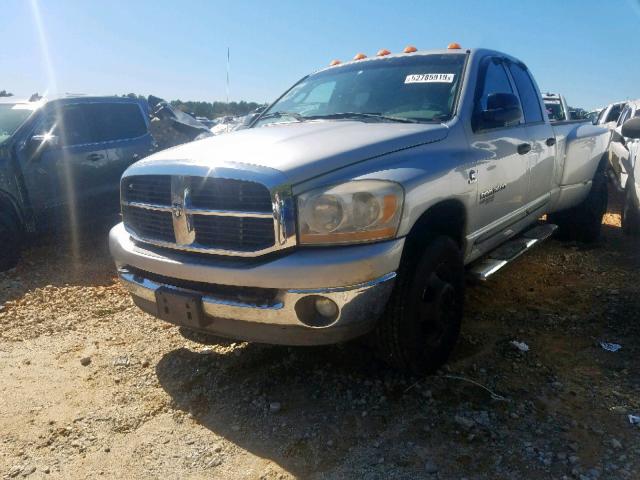 3D7ML48C86G238655 - 2006 DODGE RAM 3500 S SILVER photo 2