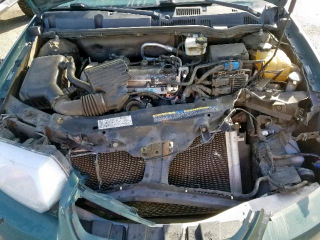 1G8AJ58F77Z152705 - 2007 SATURN ION LEVEL GREEN photo 7