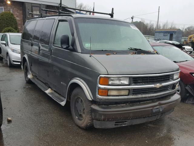 1GBFG15R4Y1155969 - 2000 CHEVROLET EXPRESS G1 CHARCOAL photo 1