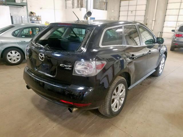 JM3ER4WL5A0339933 - 2010 MAZDA CX-7 BLACK photo 4