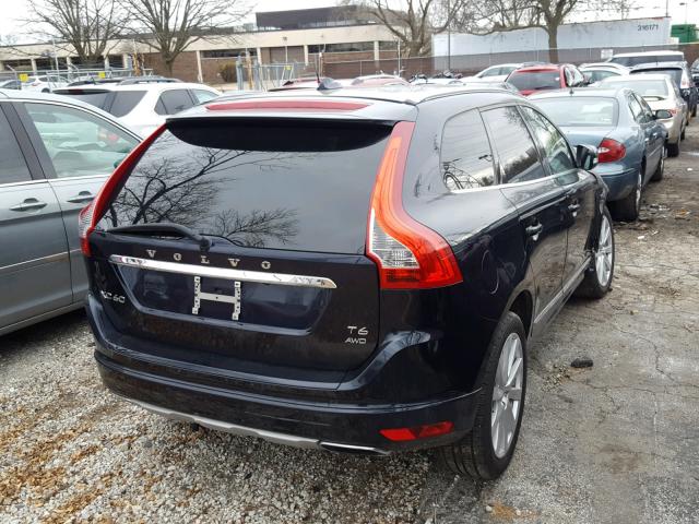 YV449MRU0H2079901 - 2017 VOLVO XC60 T6 BLUE photo 4