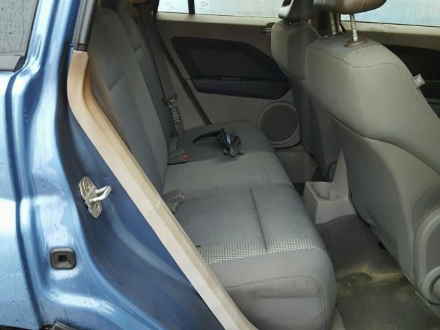 1B3HB78K67D391266 - 2007 DODGE CALIBER R/ BLUE photo 6