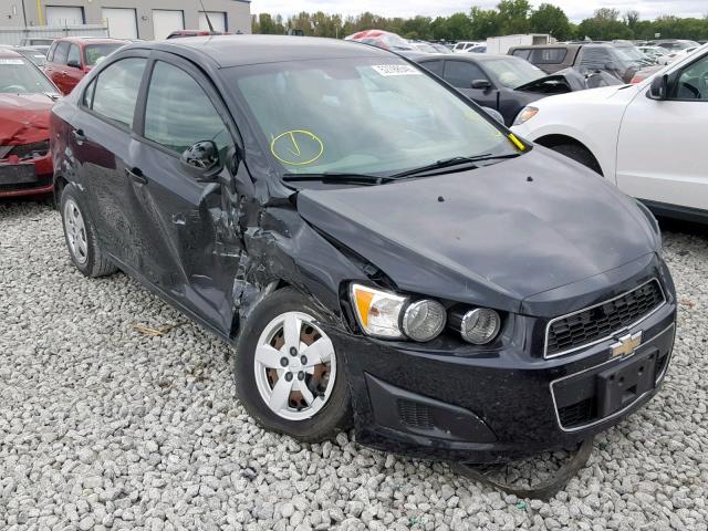 1G1JA5SH3D4233248 - 2013 CHEVROLET SONIC LS 黑色 照片 1
