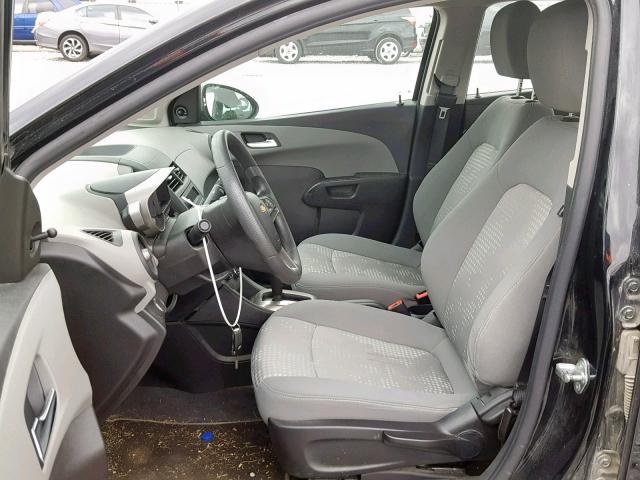 1G1JA5SH3D4233248 - 2013 CHEVROLET SONIC LS 黑色 照片 5