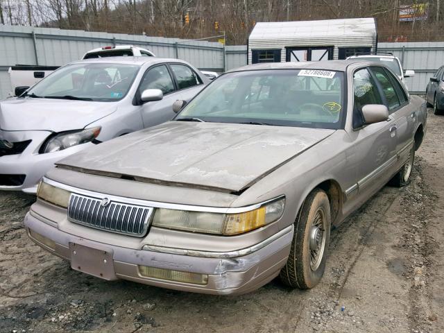 2MELM75W2RX650047 - 1994 MERCURY GRAND MARQ GOLD photo 2