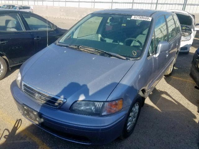 JHMRA3878WC008571 - 1998 HONDA ODYSSEY EX SILVER photo 2