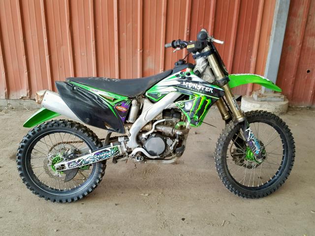 JKAKXMWC39A010133 - 2009 KAWASAKI KX250 W GREEN photo 1