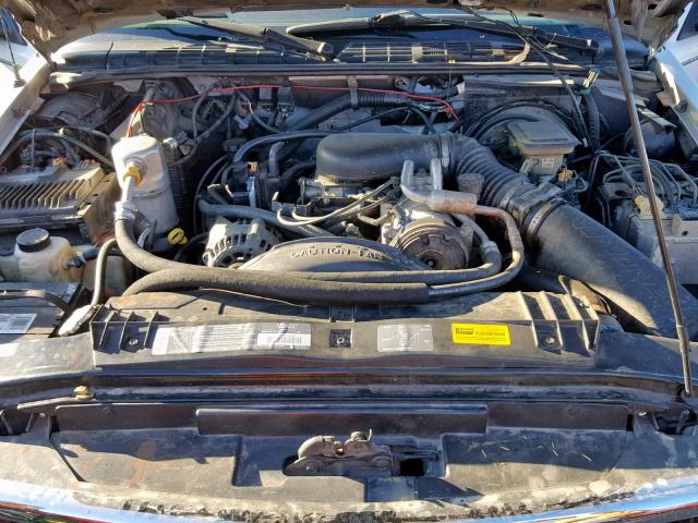 1GNDT13W5T2119094 - 1996 CHEVROLET BLAZER SILVER photo 7