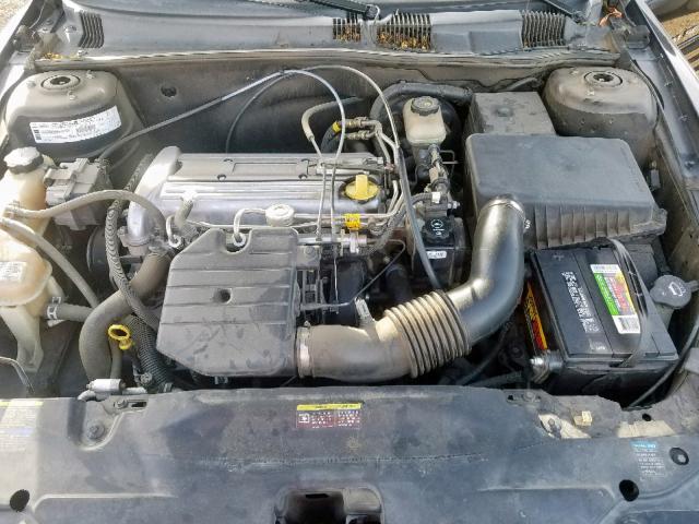 1G2NF52F12C121631 - 2002 PONTIAC GRAND AM S BLACK photo 7