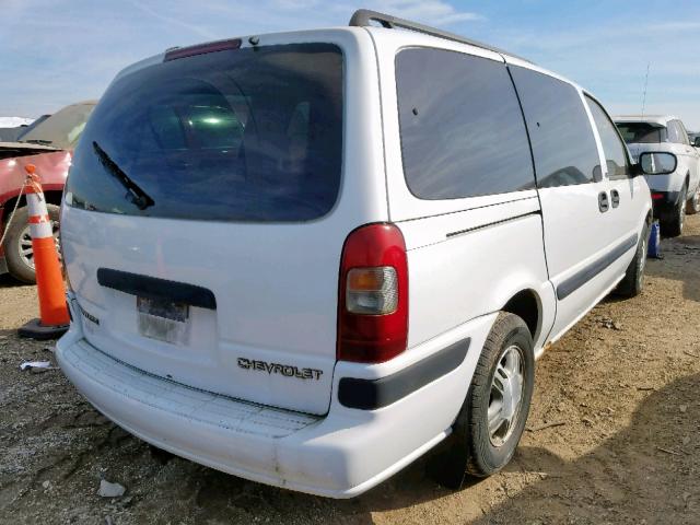 1GNDX03E54D206814 - 2004 CHEVROLET VENTURE WHITE photo 4