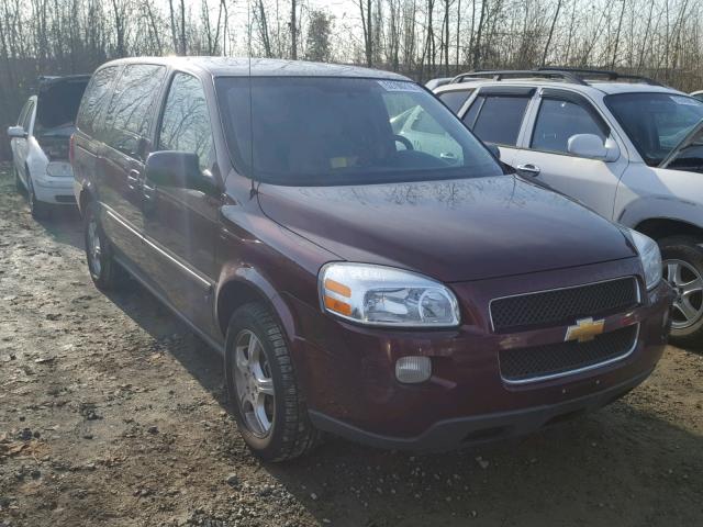 1GNDV23178D210612 - 2008 CHEVROLET UPLANDER L MAROON photo 1