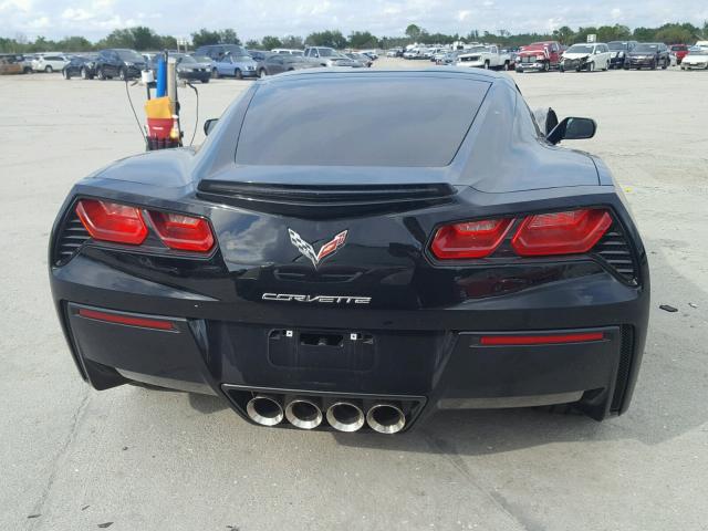 1G1YF2D7XF5120560 - 2015 CHEVROLET CORVETTE S BLACK photo 6