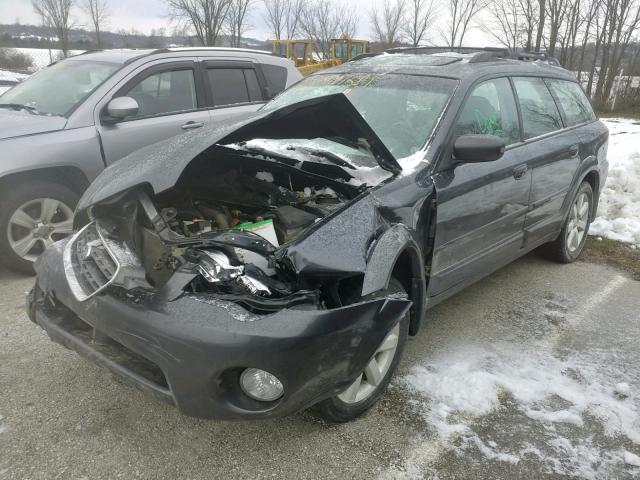 4S4BP62CX77326349 - 2007 SUBARU LEGACY OUT GRAY photo 2