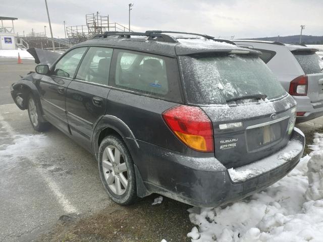 4S4BP62CX77326349 - 2007 SUBARU LEGACY OUT GRAY photo 3