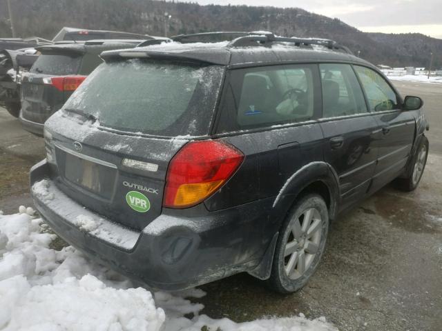 4S4BP62CX77326349 - 2007 SUBARU LEGACY OUT GRAY photo 4